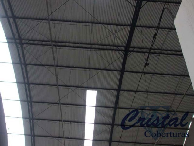 Telha em Policarbonato - Galpão 1