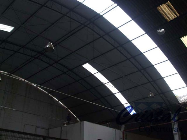 Telha em Policarbonato - Galpão 2