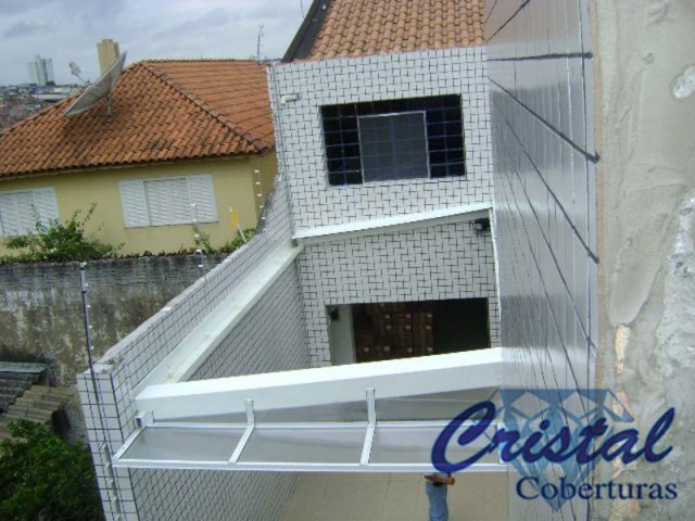 Cobertura Policarbonato Alveolar - Garagem 3