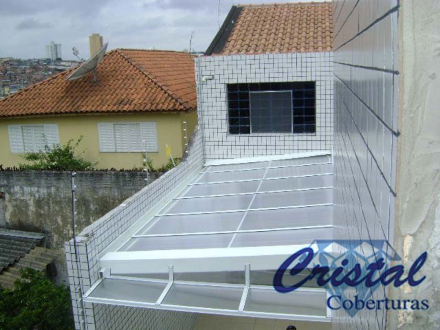 Cobertura Policarbonato Alveolar - Garagem 4