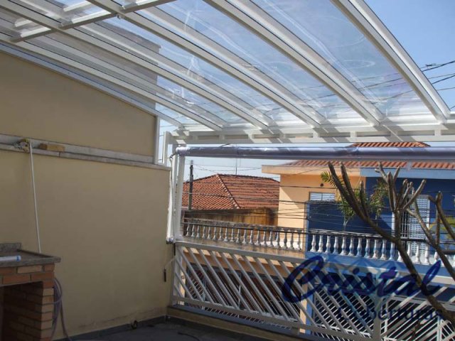 Cobertura Policarbonato Compacto - Varanda